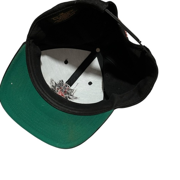 Chicago Wolves baseball cap hat hockey black wool vintage retro rancid - Picture 6 of 7